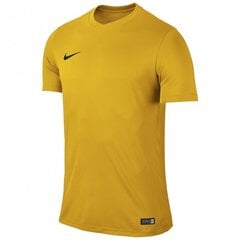 Спортивная футболка для мальчиков Nike Park VI Junior 725984-739, 43265, желтая цена и информация | Рубашки для мальчиков | pigu.lt