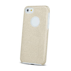 OEM Glitter 3in1 Case skirtas Samsung A20e, auksinis kaina ir informacija | Telefono dėklai | pigu.lt