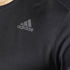 Мужская футболка Adidas Response Short Sleeve Tee, черная цена и информация | Мужская спортивная одежда | pigu.lt