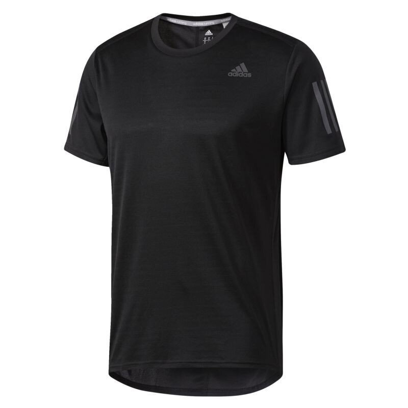 Marškinėliai vyrams Adidas Response Short Sleeve Tee, juodi kaina ir informacija | Sportinė apranga vyrams | pigu.lt