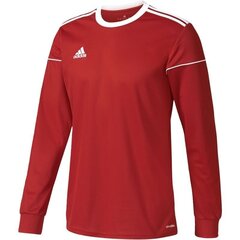 Футболка для мужчин Adidas Squadra 17 Long Sleeve, красная цена и информация | Мужская спортивная одежда | pigu.lt