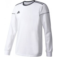 Футболка для мужчин Adidas Squadra 17 Long Sleeve, белая цена и информация | Мужская спортивная одежда | pigu.lt