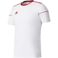 Футболка для мальчиков Adidas Squadra 17 Junior, белая цена и информация | Рубашки для мальчиков | pigu.lt