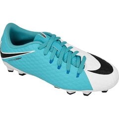 Футбольные бутсы Nike Hypervenom Phelon III FG Jr 852595-104 (43560) цена и информация | Футбольные бутсы | pigu.lt