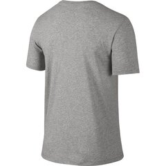 Спортивная футболка для мужчин Nike Training Dri-FIT Cotton M, серая 706625-063 цена и информация | Мужская спортивная одежда | pigu.lt