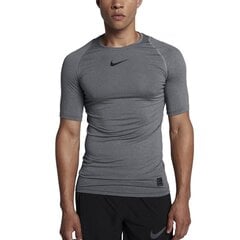 Termo marškinėliai Nike Pro Compression SS M 838091-091, 43783, pilki kaina ir informacija | Vyriški termo apatiniai | pigu.lt