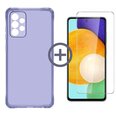 Full protection set cиликоновый чехол + защитное стекло Soundberry Basic для Samsung Galaxy A72/ A72 5G