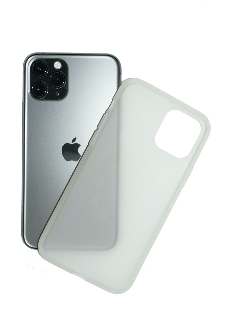Dėklas skirtas iPhone 11 PRO, balta, Latex,SOUNDBERRY kaina ir informacija | Telefono dėklai | pigu.lt