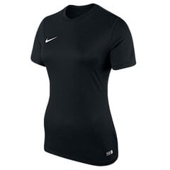 Sportiniai marškinėliai moterims Nike Park VI W 833058-010, 44046, juodi kaina ir informacija | Sportinė apranga moterims | pigu.lt