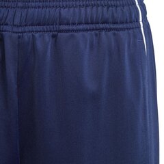 Sportinės kelnės berniukams Adidas Core 18 PES PNT Junior, mėlynos kaina ir informacija | Kelnės berniukams | pigu.lt
