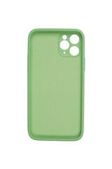 Чехол TPU/Microfiber для iPhone 11 PRO, темно-зеленый цена и информация | Чехлы для телефонов | pigu.lt