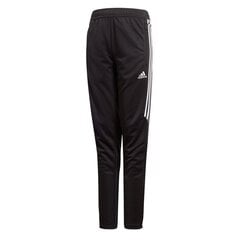 Спортивные штаны для мальчиков Adidas Tiro 17 Junior, черные цена и информация | Спортивные штаны для мальчиков | pigu.lt