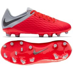 Футбольные бутсы Nike Hypervenom Phantom 3Academy FG Jr AJ4119-600 цена и информация | Футбольные бутсы | pigu.lt