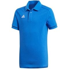 Спортивная футболка для мальчиков Adidas Tiro 17 Cotton Polo Junior BQ2693 цена и информация | Рубашки для мальчиков | pigu.lt