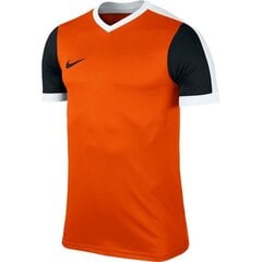 Nike рубашка спортивная мужская M SS Striker IV JSY 725892 815, оранжевая цена и информация | Мужская спортивная одежда | pigu.lt