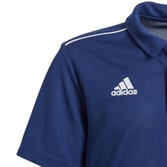 Спортивная футболка для мальчиков Adidas Core 18 Polo JR CV3680 цена и информация | Рубашки для мальчиков | pigu.lt