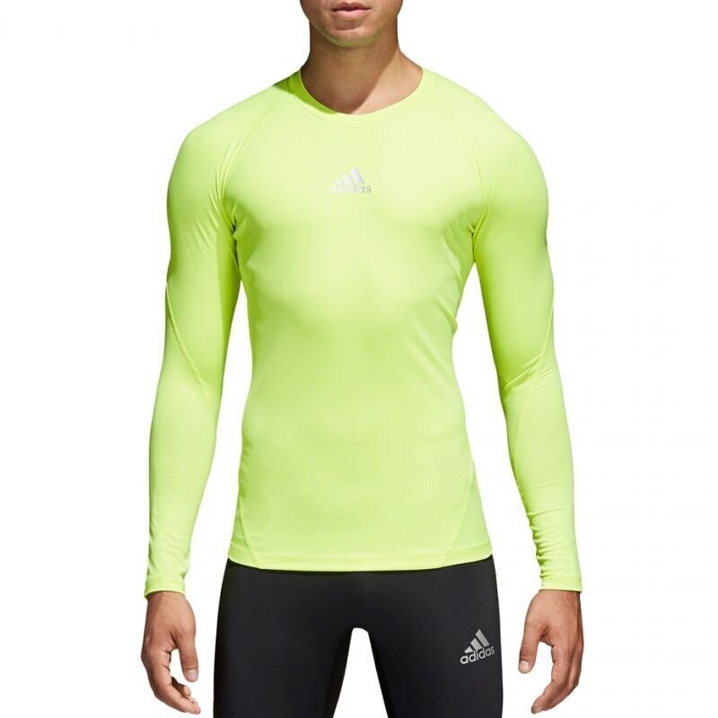 Termo marškinėliai vyrams Adidas Alphaskin Sport LS Tee CW9509 цена и информация | Vyriški termo apatiniai | pigu.lt