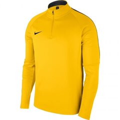 Nike мужской свитер Dry Academy 18 Drill Top LS M 893624 719, 45283, желтый цена и информация | Мужские толстовки | pigu.lt