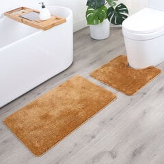 Tualeto kilimėlis iš mikropluošto "Benedomo" 55x55 kaina ir informacija | Vonios kambario aksesuarai | pigu.lt