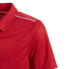 Спортивная футболка для мальчиков Adidas Core 18 Polo Jr CV3681 цена и информация | Рубашки для мальчиков | pigu.lt