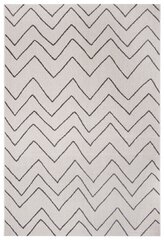 Ковер Zig Zag White/Black 120x170 см цена и информация | Ковры | pigu.lt