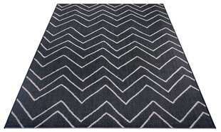 Kilimas Zig Zag Black 200x290 cm kaina ir informacija | Kilimai | pigu.lt