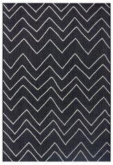 Kilimas Zig Zag Black 200x290 cm kaina ir informacija | Kilimai | pigu.lt