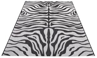 Kilimas Cowhide look Black/White 120x170 cm kaina ir informacija | Kilimai | pigu.lt