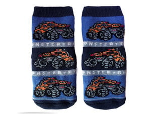 Vaikiškos neslystančios kojinės ropojimui - Monster truck kaina ir informacija | Kojinės, pėdkelnės kūdikiams | pigu.lt