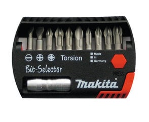Sukimo antgalių komplektas Makita P-53730, 10 vnt kaina ir informacija | Mechaniniai įrankiai | pigu.lt