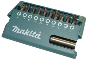 Sukimo antgalių komplektas Makita D-31756, 11 vnt kaina ir informacija | Mechaniniai įrankiai | pigu.lt