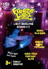 Švytinti piešimo lenta „Freeze Light“, A4 kaina ir informacija | Lavinamieji žaislai | pigu.lt