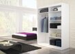 Spinta ADRK Furniture Bianco, ruda kaina ir informacija | Spintos | pigu.lt