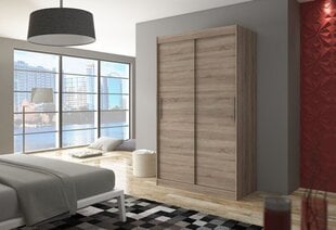 Шкаф ADRK Furniture Collin, коричневый цена и информация | Шкафы | pigu.lt