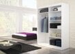 Spinta ADRK Furniture Luft, ąžuolo spalvos/balta kaina ir informacija | Spintos | pigu.lt