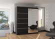 Spinta ADRK Furniture Caro, juoda цена и информация | Spintos | pigu.lt