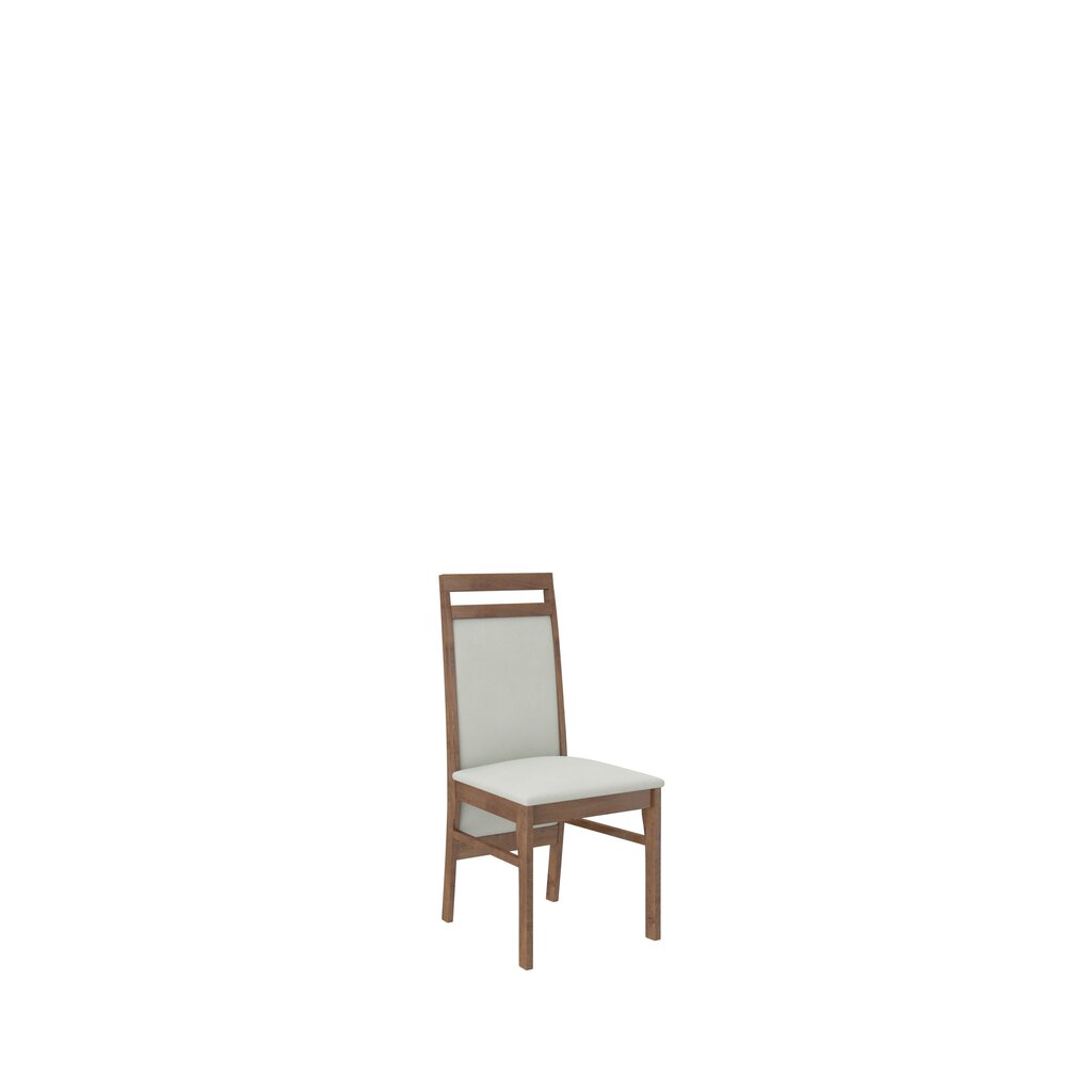 Valgomojo komplektas ADRK Furniture Rodos 14, šviesiai rudas kaina ir informacija | Valgomojo komplektai | pigu.lt