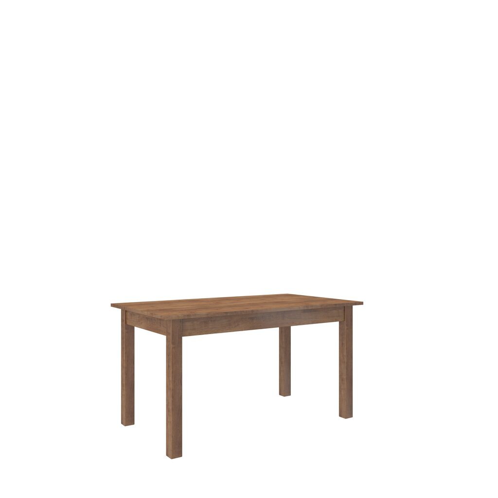 Valgomojo komplektas ADRK Furniture Rodos 25, šviesiai rudas kaina ir informacija | Valgomojo komplektai | pigu.lt