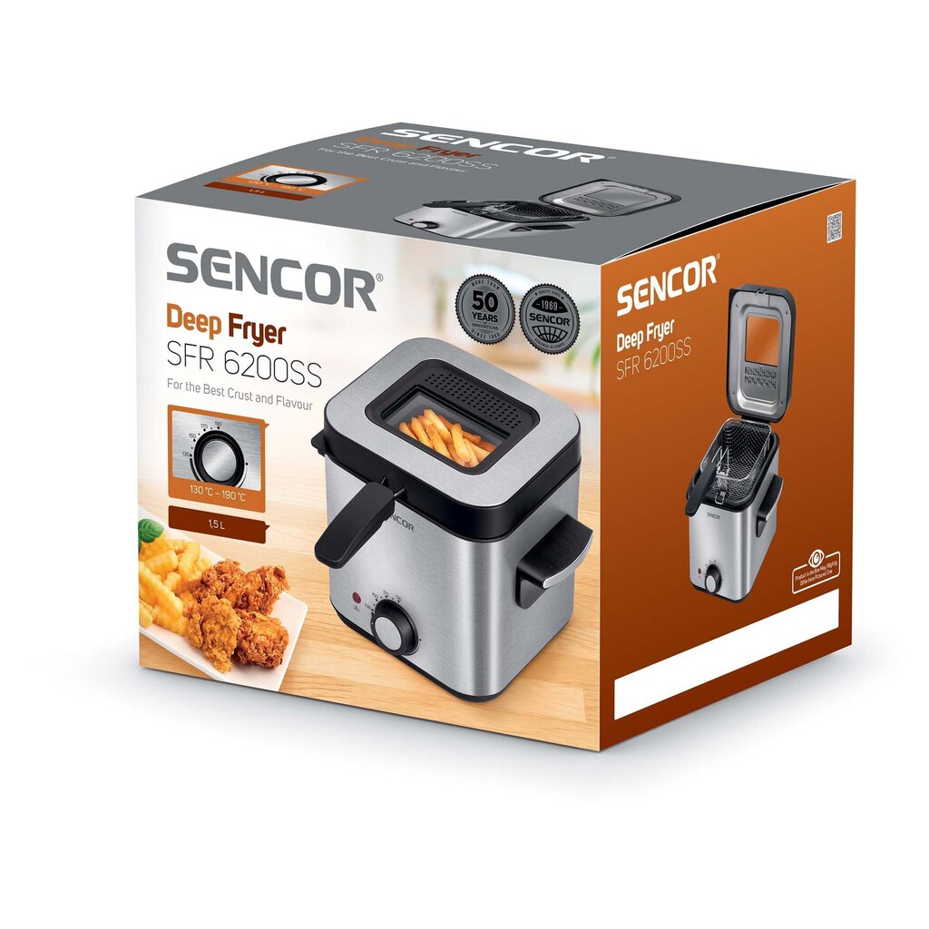 Sencor SFR 6200SS kaina ir informacija | Gruzdintuvės | pigu.lt