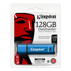 Kingston DTVP30/128GB kaina ir informacija | USB laikmenos | pigu.lt