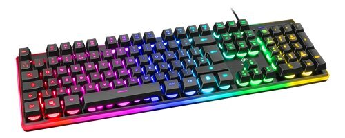 Deltaco Gaming RGB / GAM-021-RGB-UK kaina ir informacija | Klaviatūros | pigu.lt