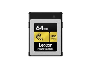 Lexar CFexpress Pro R1750/W1000 цена и информация | Карты памяти для фотоаппаратов, камер | pigu.lt