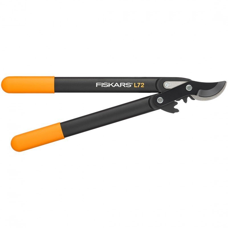 Svertinės sodo žirklės prasilenkiančiais ašmenimis su žirklių formos galvute Fiskars PowerGear™ L72 112200 цена и информация | Sodo įrankiai | pigu.lt