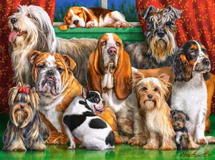 Пазл Castorland Puzzle Dog Club, 3000 дет. цена и информация | Пазлы | pigu.lt