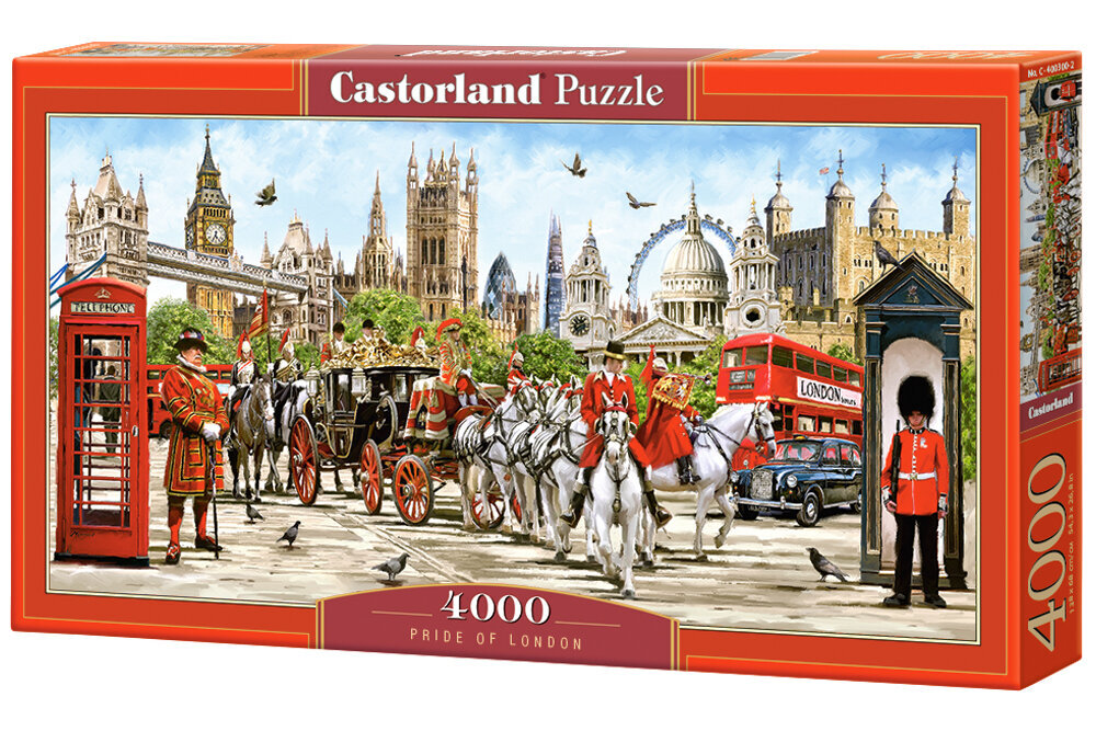 Dėlionė Castorland Puzzle Pride of London, 4000 d. kaina ir informacija | Dėlionės (puzzle) | pigu.lt