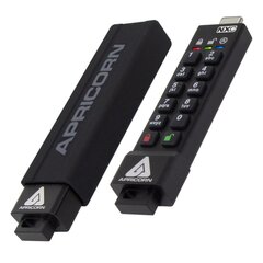 Apricorn Aegis Secure Key 3NXC, USB, 64 GB цена и информация | USB накопители | pigu.lt