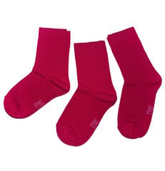 Medvilninės kojinės Weri Spezials, raudonos kaina ir informacija | Kojinės, pėdkelnės kūdikiams | pigu.lt