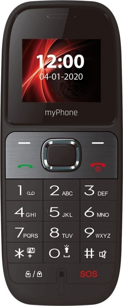 MyPhone SOHO Line H31, Dual SIM, Black kaina ir informacija | Mobilieji telefonai | pigu.lt