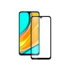 Xiaomi Redmi 9 FG Tempered 2.5D Screen Glass By Ksix Black kaina ir informacija | Apsauginės plėvelės telefonams | pigu.lt