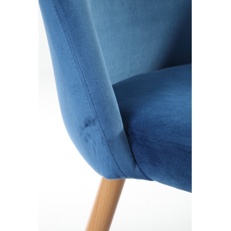 Valgomojo kėdė SJ.075, mėlyna kaina ir informacija | Virtuvės ir valgomojo kėdės | pigu.lt